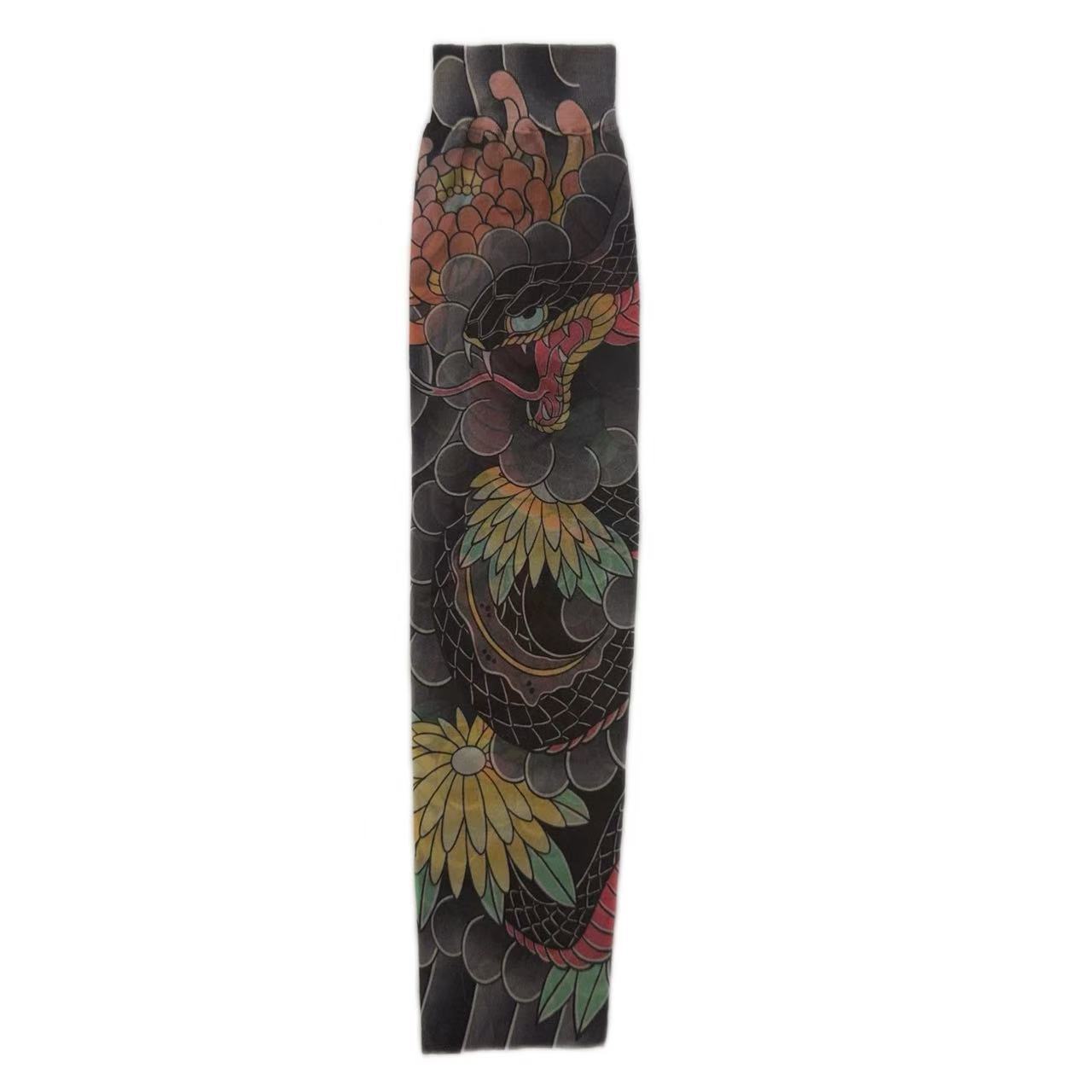 Nylon Tattoo Sleeves UV Protection Instant Style , Cooling Effect