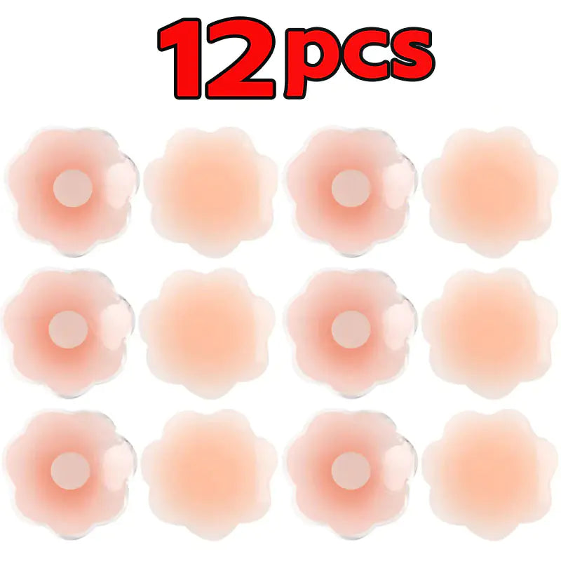 Reusable Silicone Nipple Covers Invisible & Waterproof