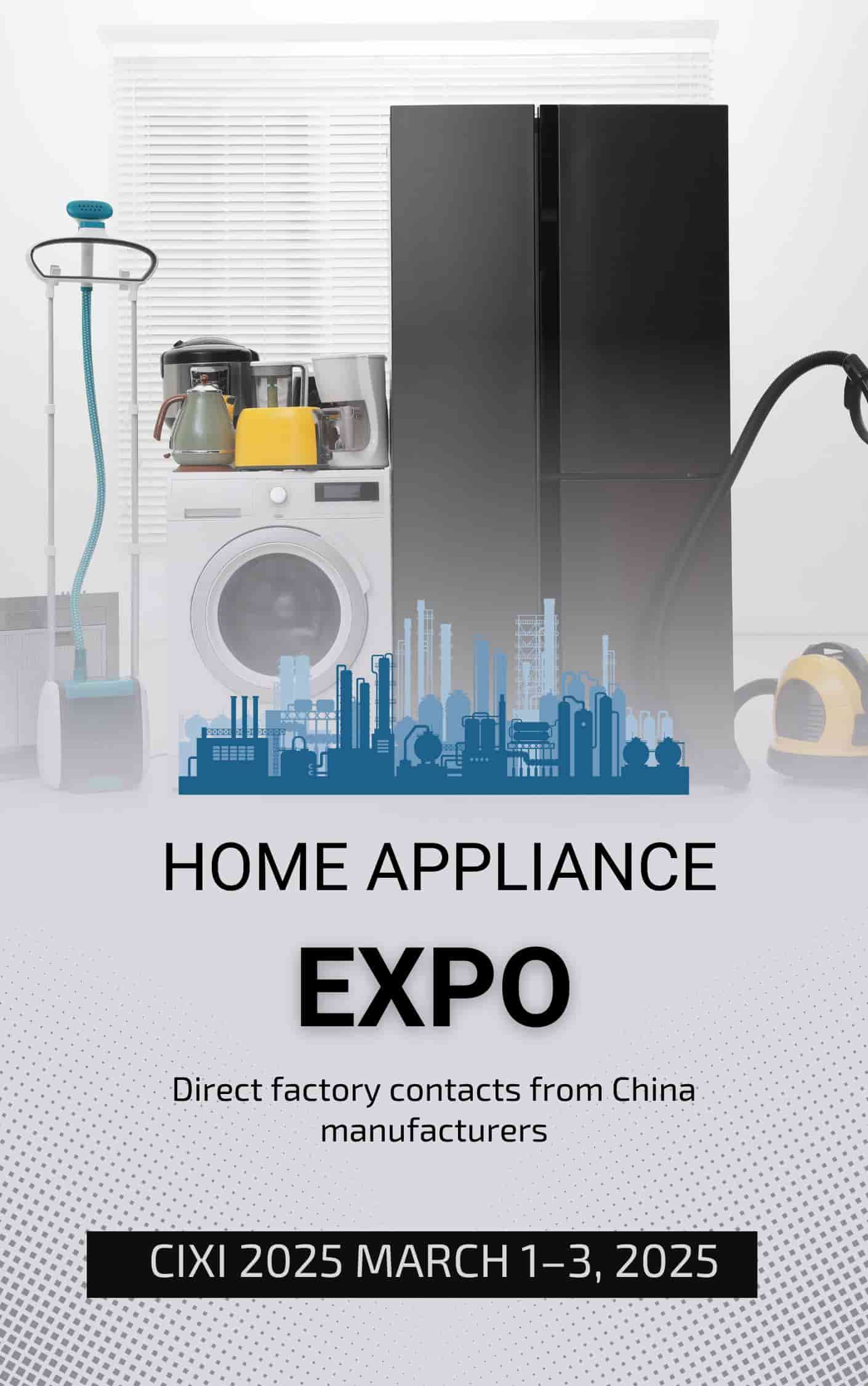2025 China Cixi Household Appliances Expo Catalog, 173 pages, 164 manufacturers, high-quality scanned PDF.