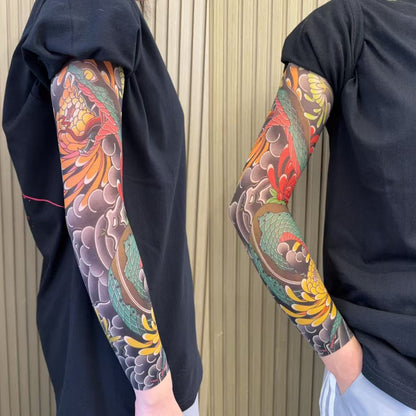 Nylon Tattoo Sleeves UV Protection Instant Style  