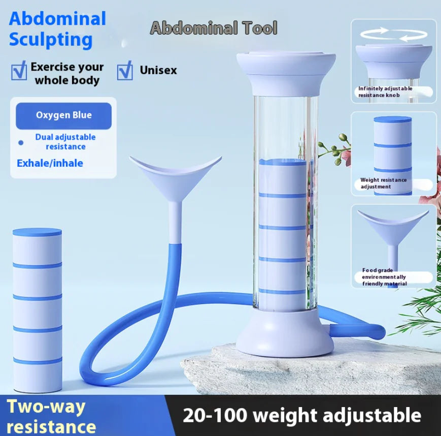 Abdominal BreathingTrainer for Core Strength & Lung Capacity