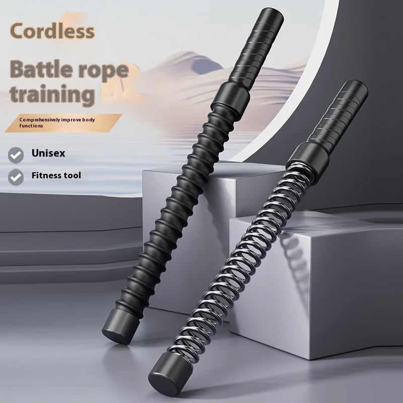 Cordless Battling Rope Compact Fitness Tool for Full-Body