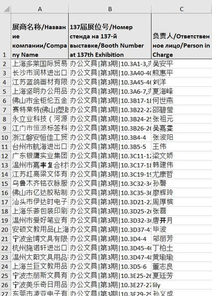 Contact Information — Canton Fair