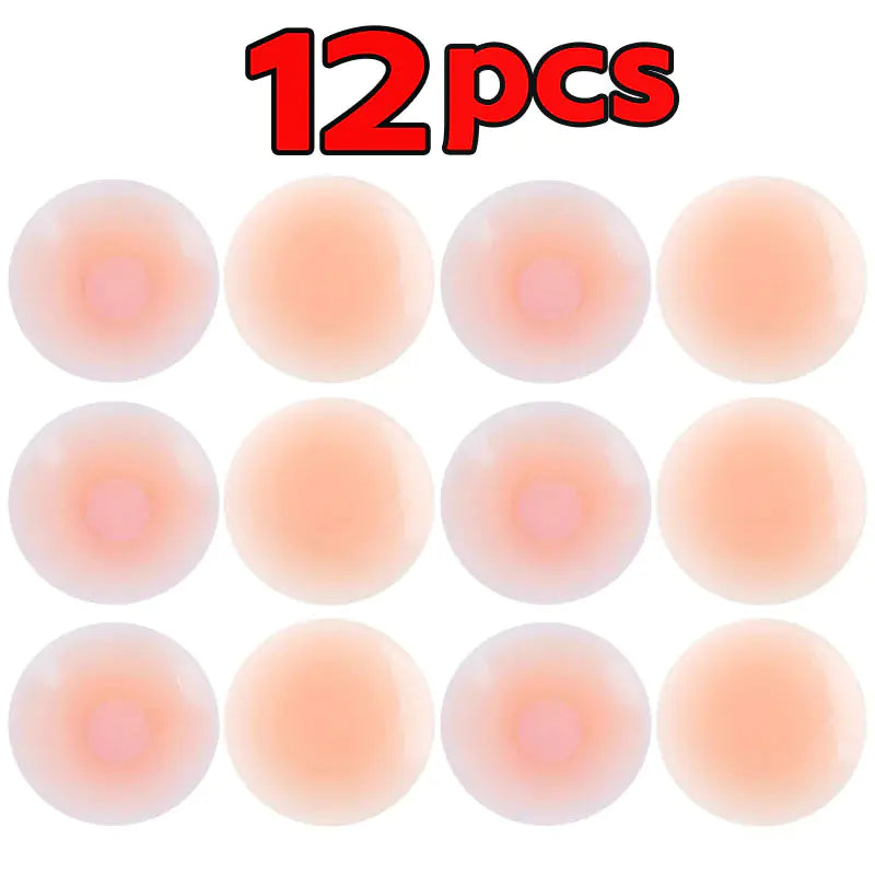 Reusable Silicone Nipple Covers Invisible & Waterproof
