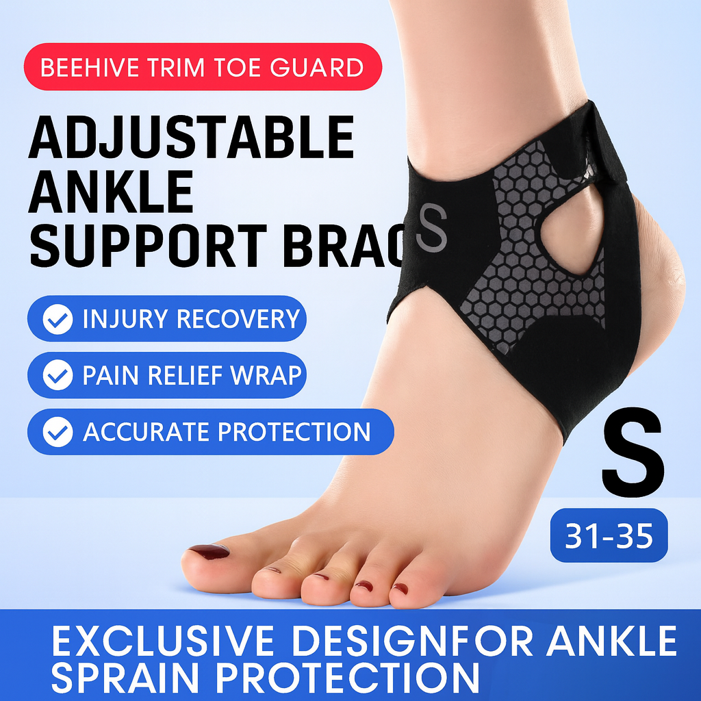 Tough Armor Ankle Support Brace – Professional Sports Injury Protection