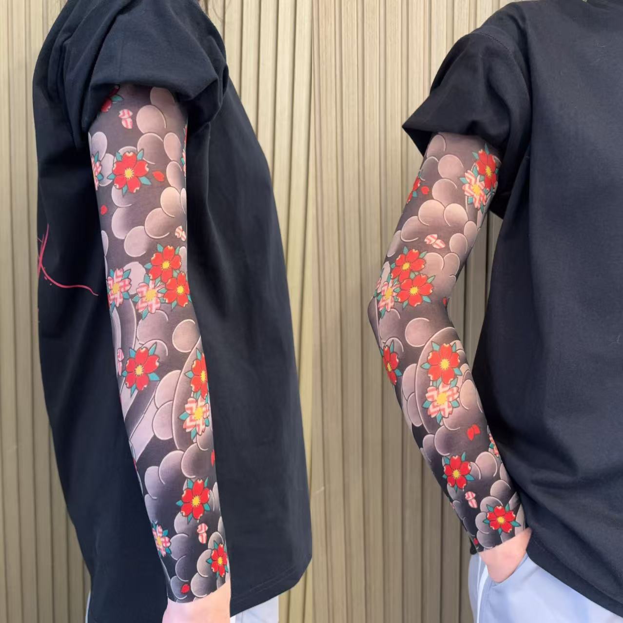 Nylon Tattoo Sleeves UV Protection Instant Style  