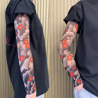 Nylon Tattoo Sleeves UV Protection Instant Style  