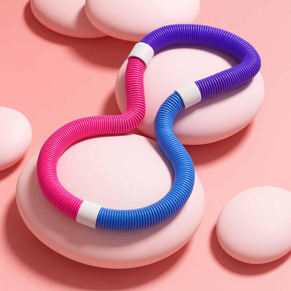 Waist Slimming Hula Hoop Weighted & Silent Design