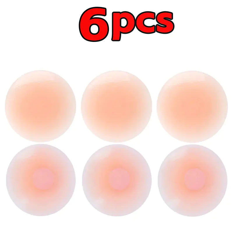 Reusable Silicone Nipple Covers Invisible & Waterproof