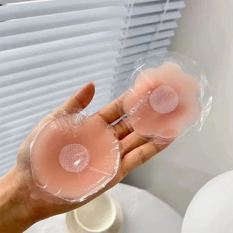 Reusable Silicone Nipple Covers Invisible & Waterproof