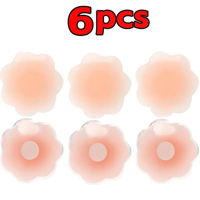 Reusable Silicone Nipple Covers Invisible & Waterproof